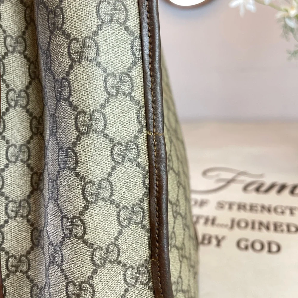 Gucci GG Logo Printed Totes Shoulder Bag - Picture 5 of 16